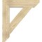 Ekena Millwork Traditional Slat Rough Sawn Bracket, Douglas Fir, 6"W x 32"D x 36"H BKT06X32X36TRA06RDF - alternate 2